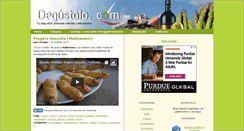 Desktop Screenshot of degustalo.com