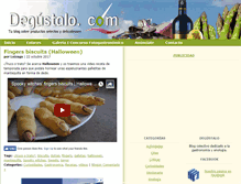 Tablet Screenshot of degustalo.com
